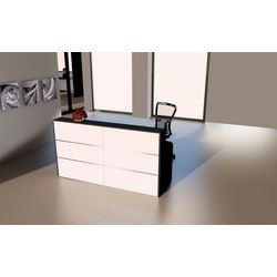 Receptietafel Kerkmann 21385210 Cento 3 Wit