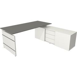 Bureau Kerkmann 11446212 Hoekbureau Antraciet