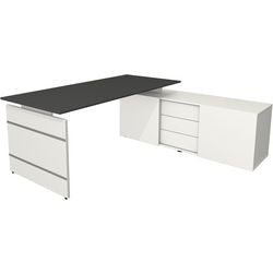 Bureau Kerkmann 11446913 Hoekbureau Wenge