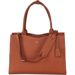 Laptoptas SOCHA SO-DIAMOND-15-COGNAC Leer Cognac