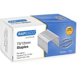 Nietjes Rapesco 1261 Staal Zilver Pak van 2000
