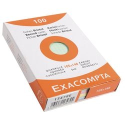 Indexkaarten Exacompta 13479E Kleurenassortiment Papier