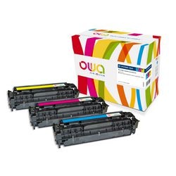 Tonercartridge OWA CF 370 AM Multikleur 2600p, 2600p, 2600p