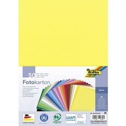 Gekleurd papier Folia 614 50 99 Fotokarton Kleurenassortiment