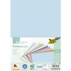 Gekleurd papier Folia 614 50 95 Fotokarton Kleurenassortiment
