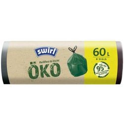 Vuilniszak Swirl PK8 Zwart