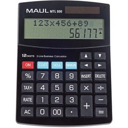 Bureaurekenmachine MAUL MTL 800 Business Pro Zwart