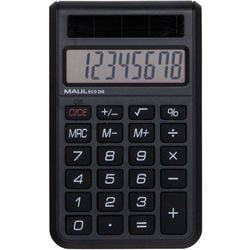 Zakrekenmachine MAUL 7268290 Greener at work Zwart