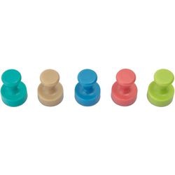 MAUL Magneten 6168499 multikleur pak van 10