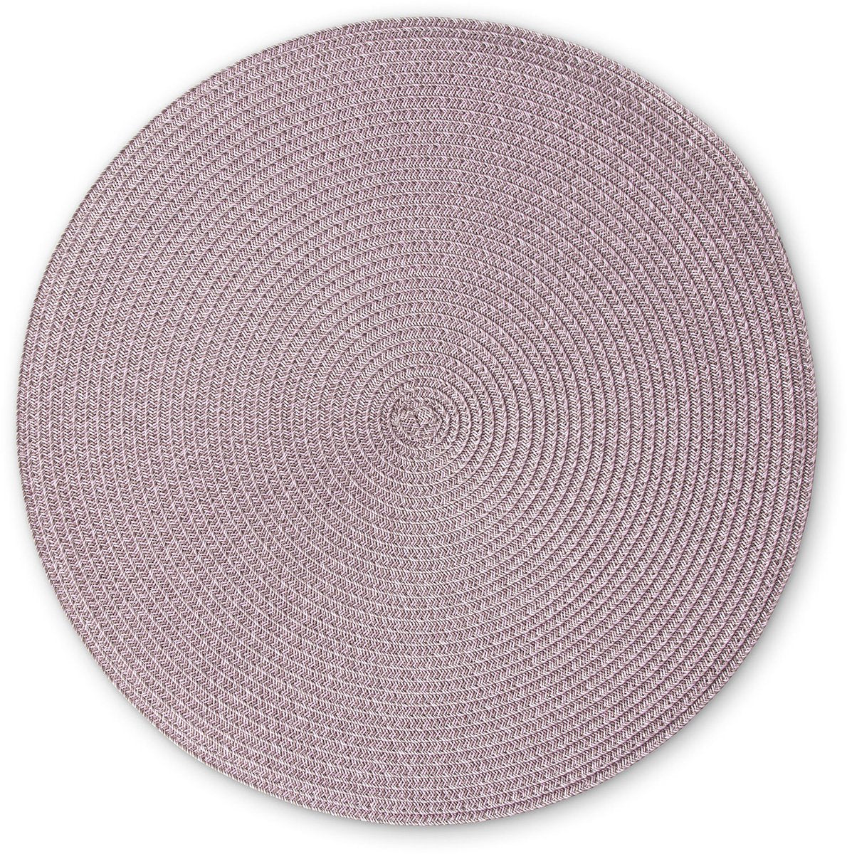 Continenta placemat rond, placemat, onderzetter, kunststof, ø 38 cm, rosé, 6623