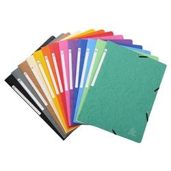 Map Exacompta 5510E A4 Kleurenassortiment
