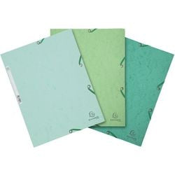 3-klepsmap Exacompta 55573E A4 Groen