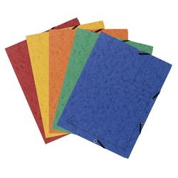 3-klepsmap Exacompta 55400E Kleurenassortiment