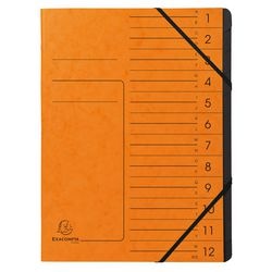 Sorteermap Exacompta 541204E A4 Oranje