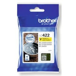 Inktcartridge Brother LC422Y