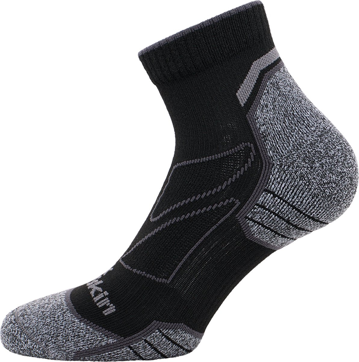 Jack Wolfskin vojo light sock low c unisex sportsokken-black
