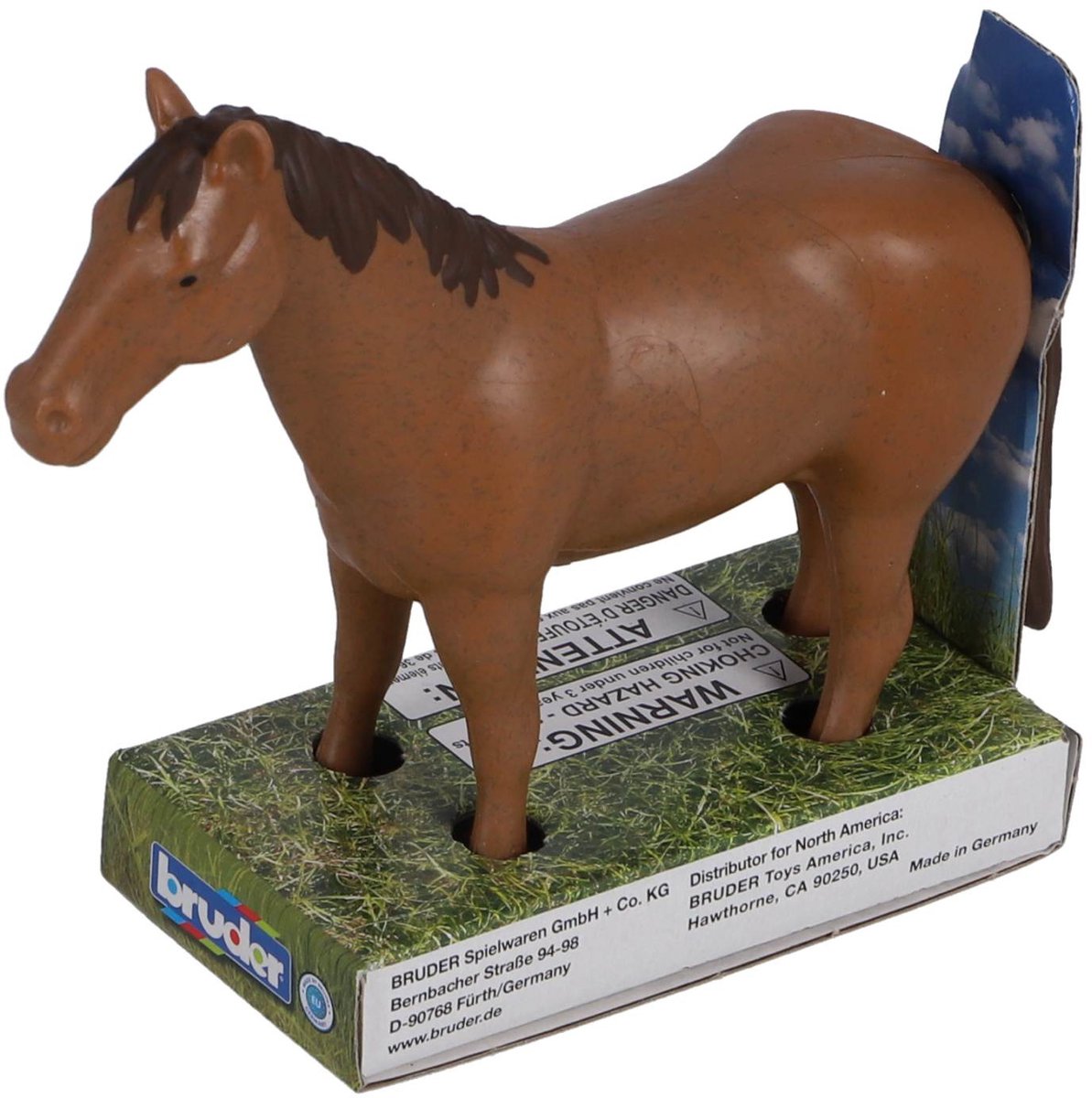 Bruder - paard - bruin