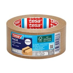 Verpakkingstape tesa 56000-00000-00 Glasvezelversterkt Papier Bruin