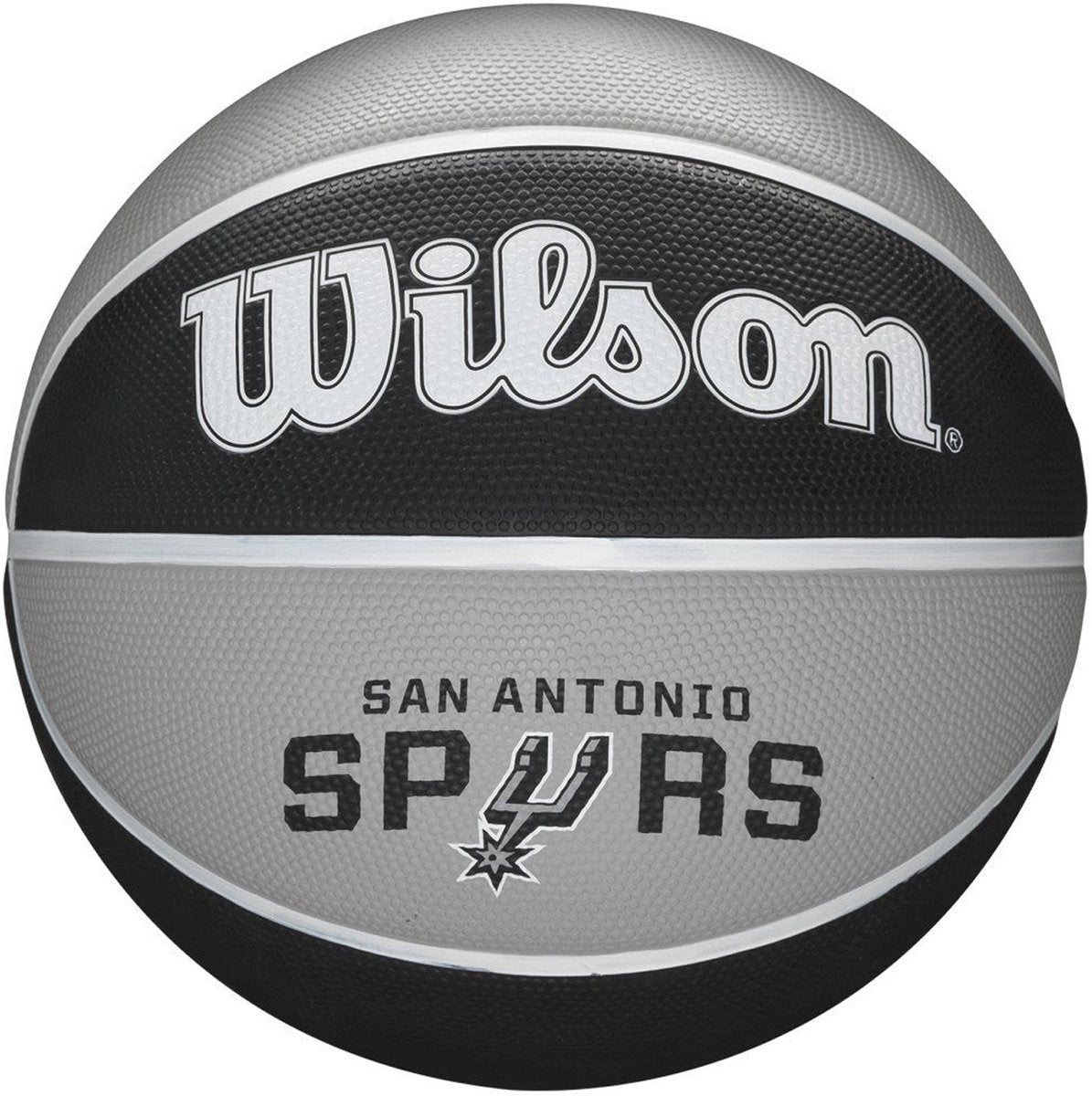 Wilson nba team tribute san antonio spurs basketbal zilver 7