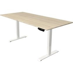 Zit-sta-bureau Kerkmann 10360750 Move 1 Esdoorn; Wit