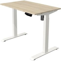 Zit-sta-bureau Kerkmann 10388750 Move 1 Esdoorn; Wit