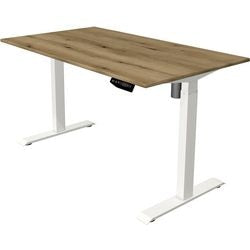 Zit-sta-bureau Kerkmann 10358355 Move 1 Eiken; Wit