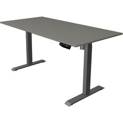 Zit-sta-bureau Kerkmann 10181612 Melamine Antraciet; Grafiet