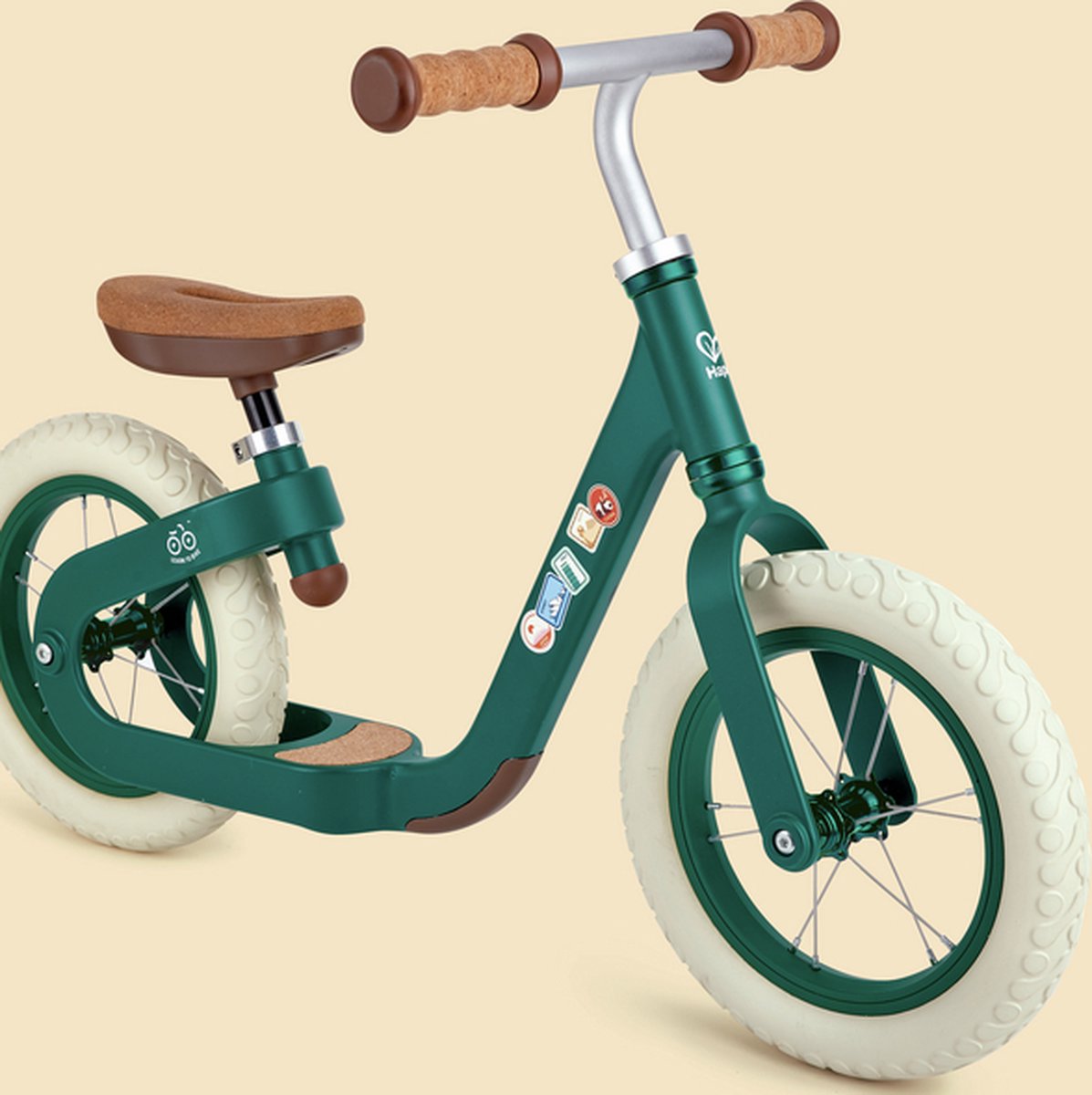 Hape Loopfiets leren rijden - groen