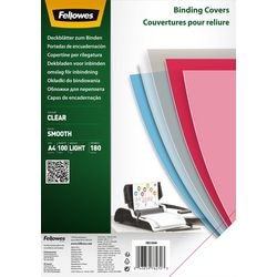 Inbindkaft Fellowes 5384601 PET Transparant