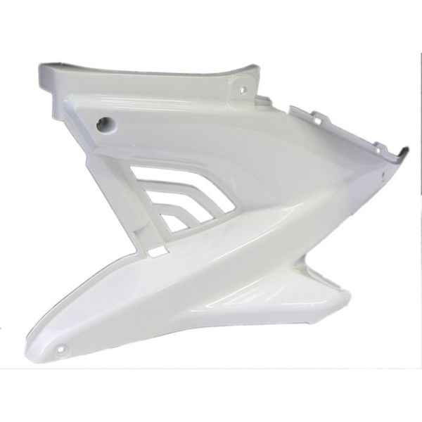 Edge Motorscherm z kap links yamaha aerox tot bj. 2014 wit glans