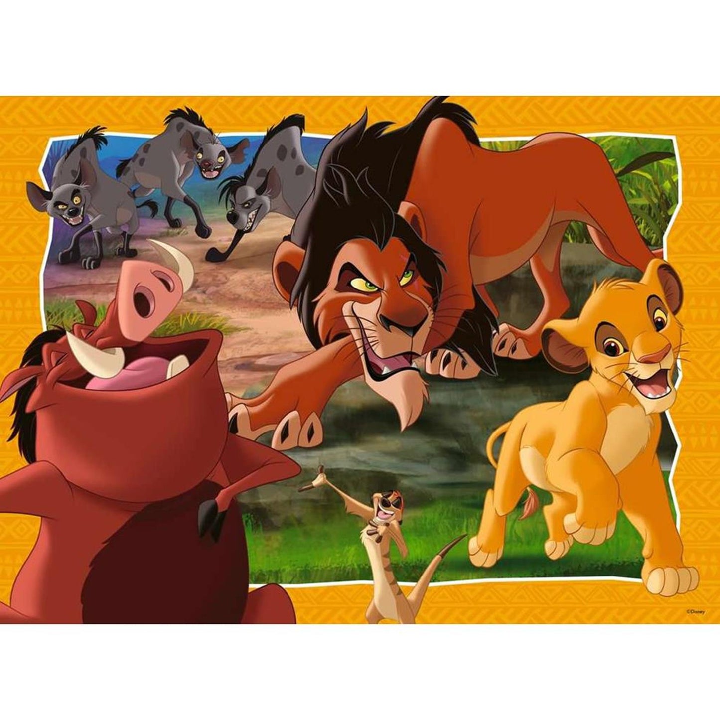 Ravensburger puzzel lion king 200st