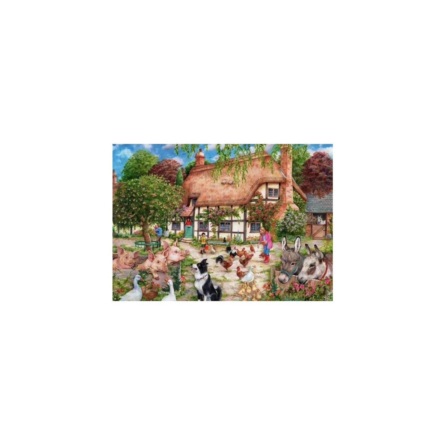 Ravensburger puzzel farm cottage 1000st