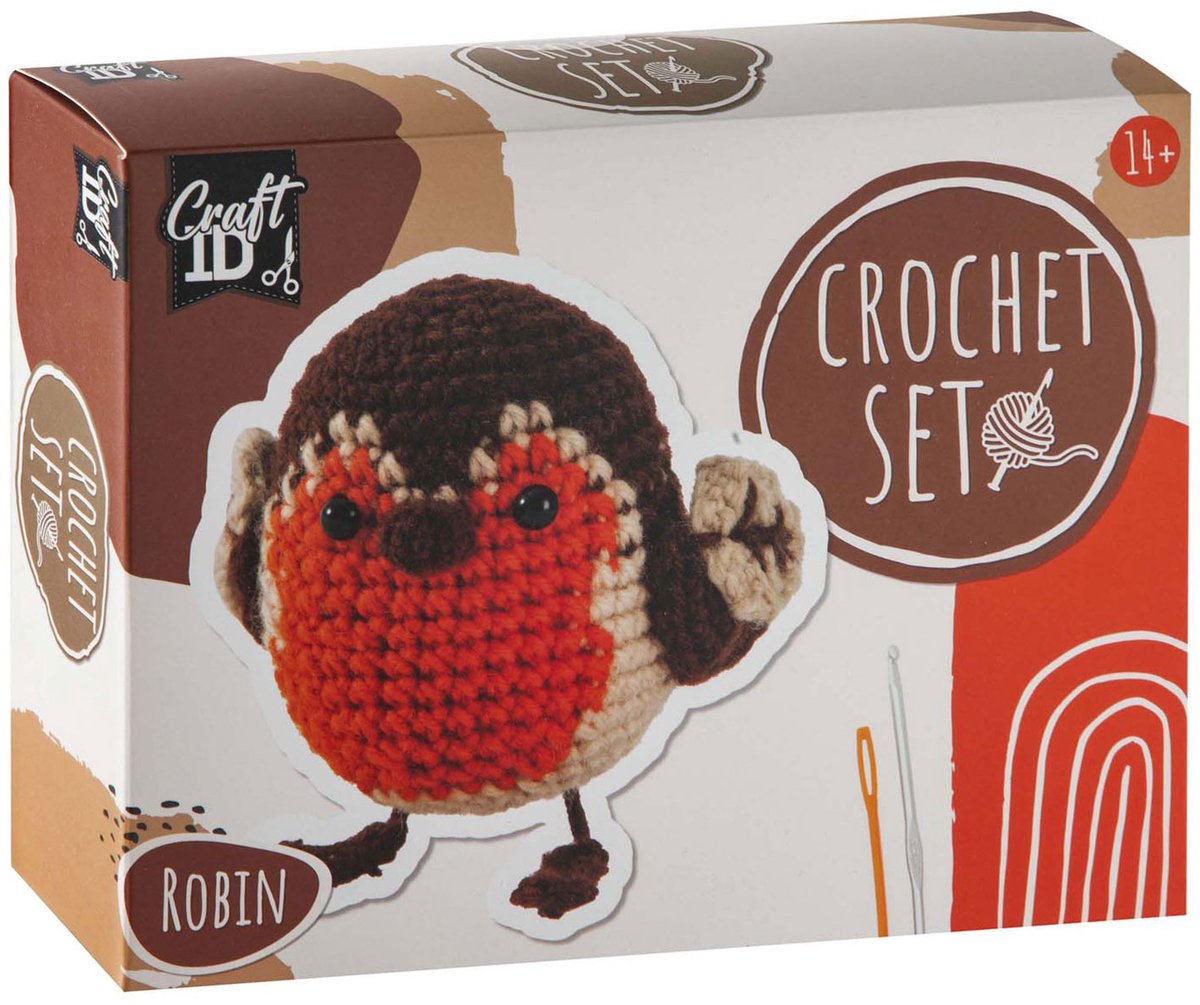 Creative Craft Group Haakpakket roodborstje - incl. naald en draad