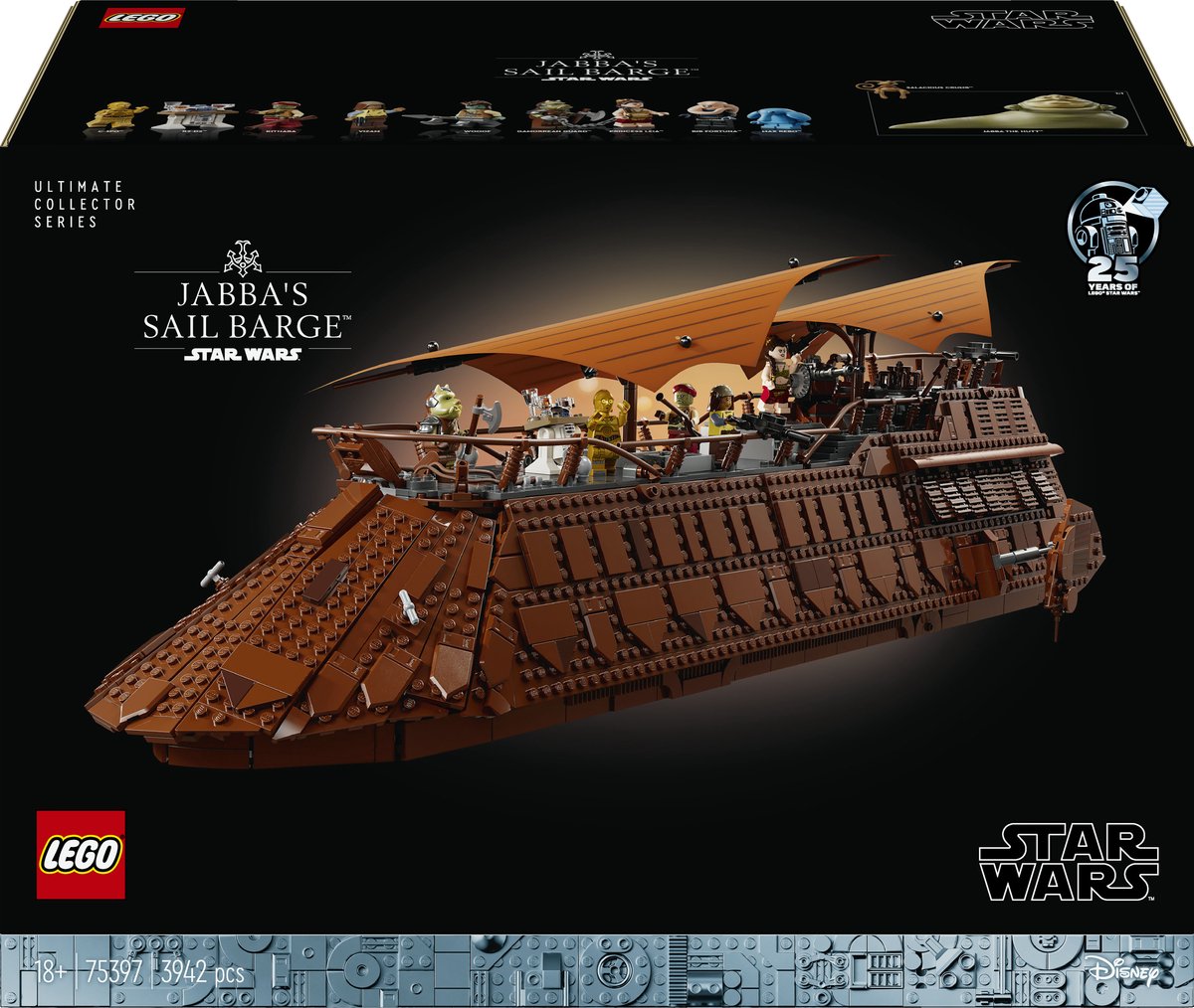 LEGO star wars 75397 - jabba's sail barge
