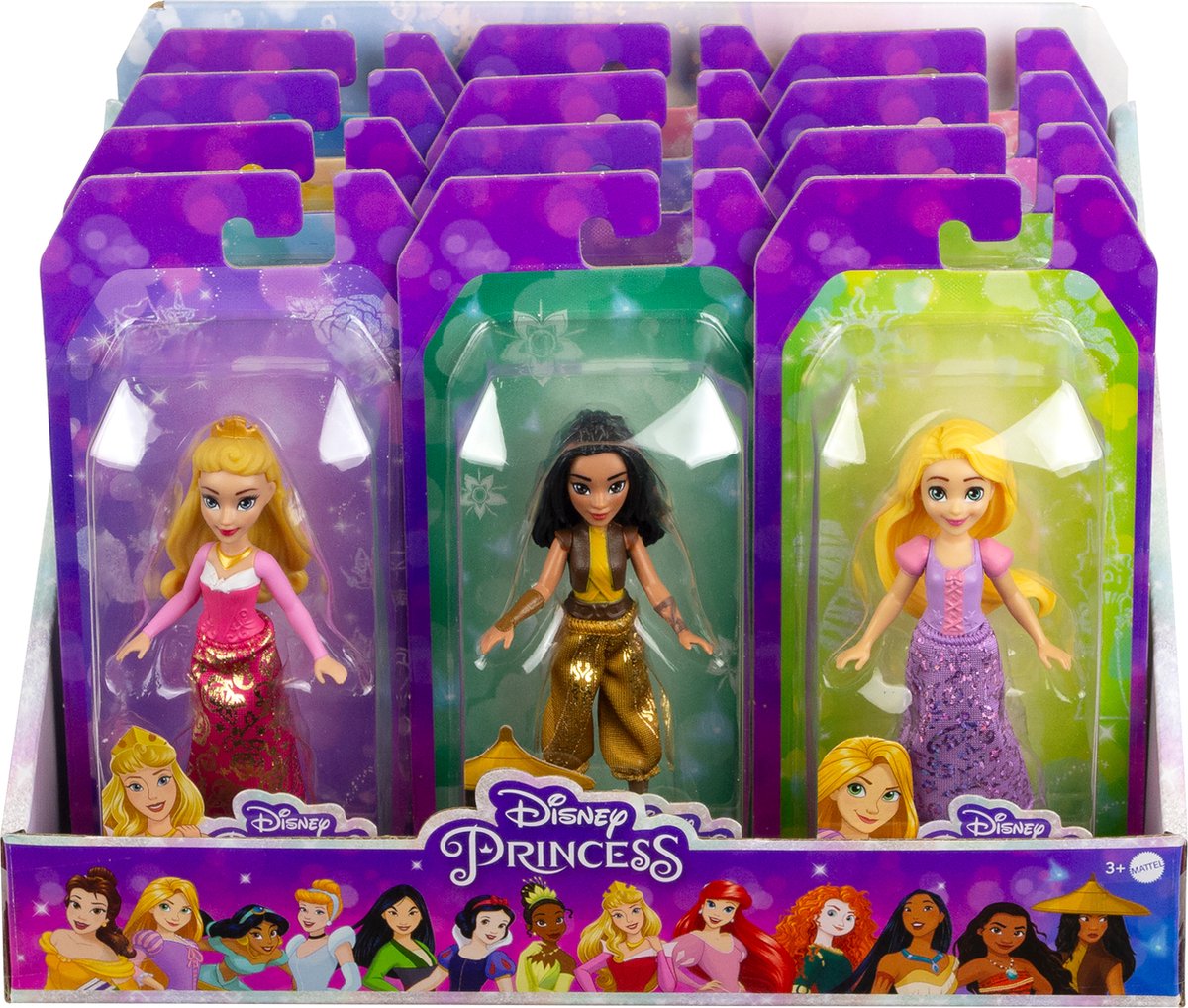 Mattel Disney princess disney prinses kleine poppen cdu
