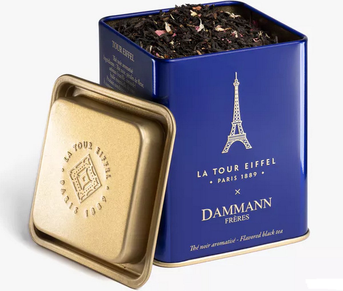 Dammann Frères Dammann freres theeblikje la tour eiffel 100 gram