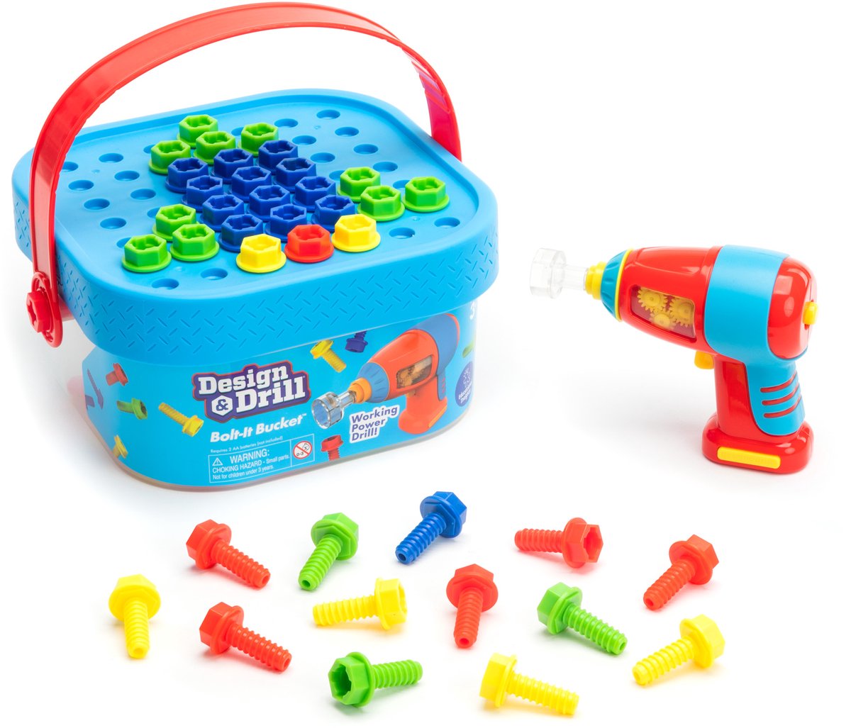 Learning Resources design drill® bolt-it bucket™ - 1+