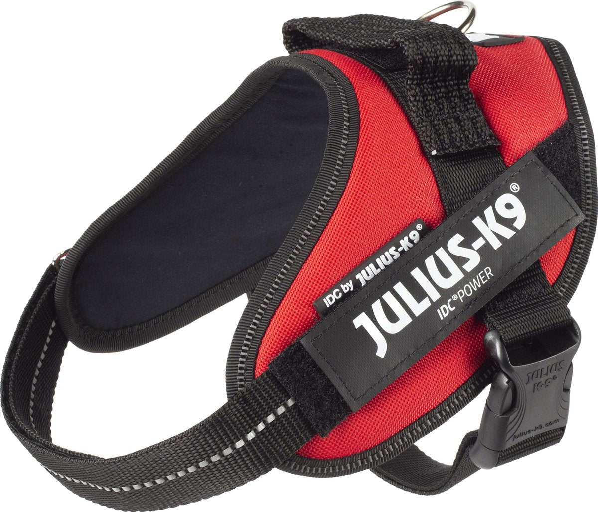 Julius K9 Julius-k9 idc powertuig - hondentuig - s - mini - rood