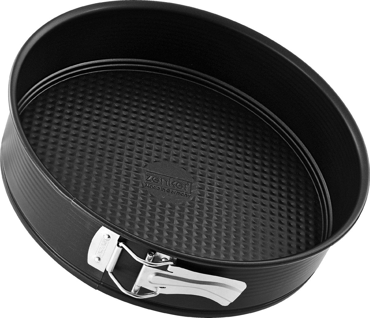 Zenker Springvorm met scharnier 24 cm black metallic