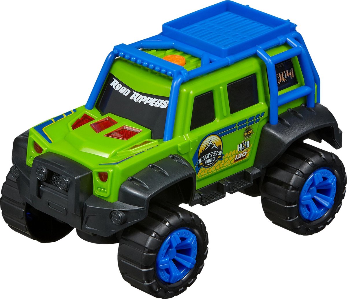 NIKKO speelgoedauto - road rippers off road rumbler - forest green - auto voor jongens en meisjes vanaf 3 jaar