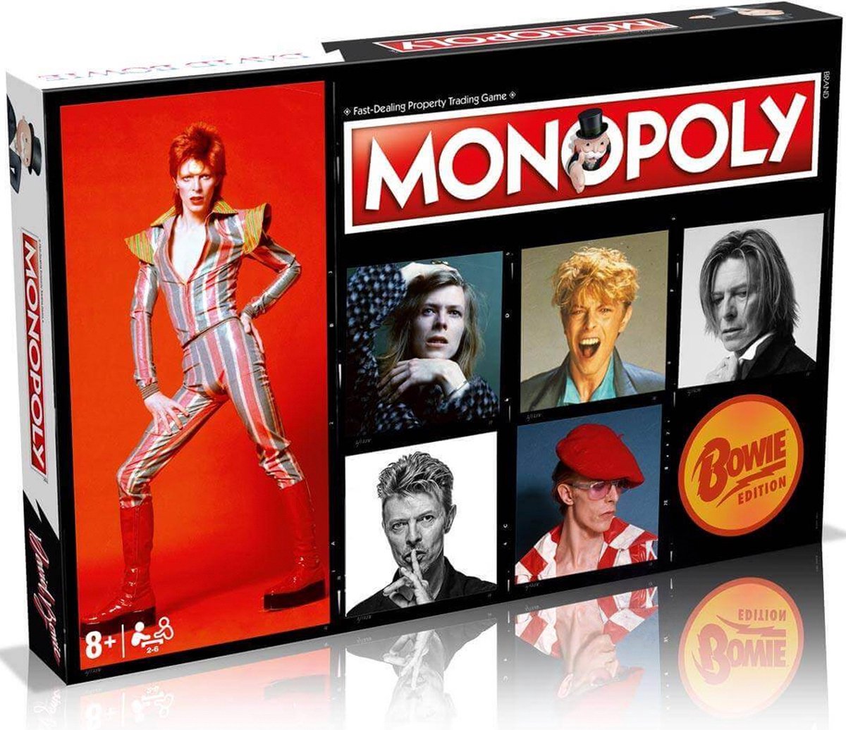 Winning Moves Monopoly david bowie edition