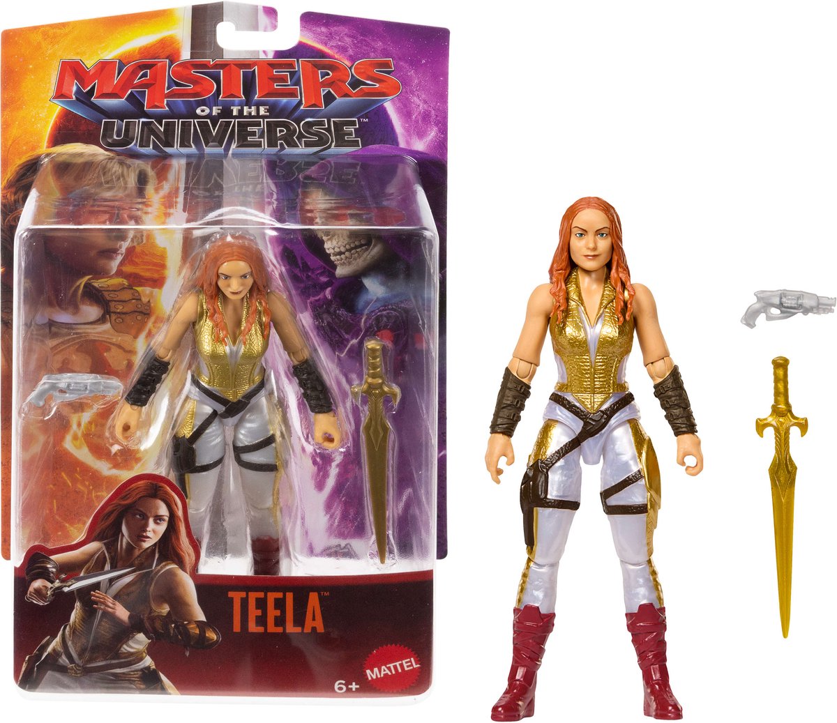 Masters Of The Universe 2026 teela - actiefiguur met zwaard
