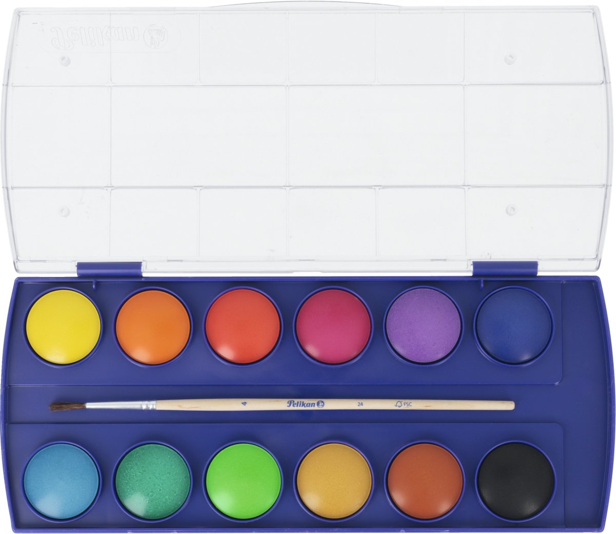 Pelikan Waterverfdoos 721324 12 kleuren