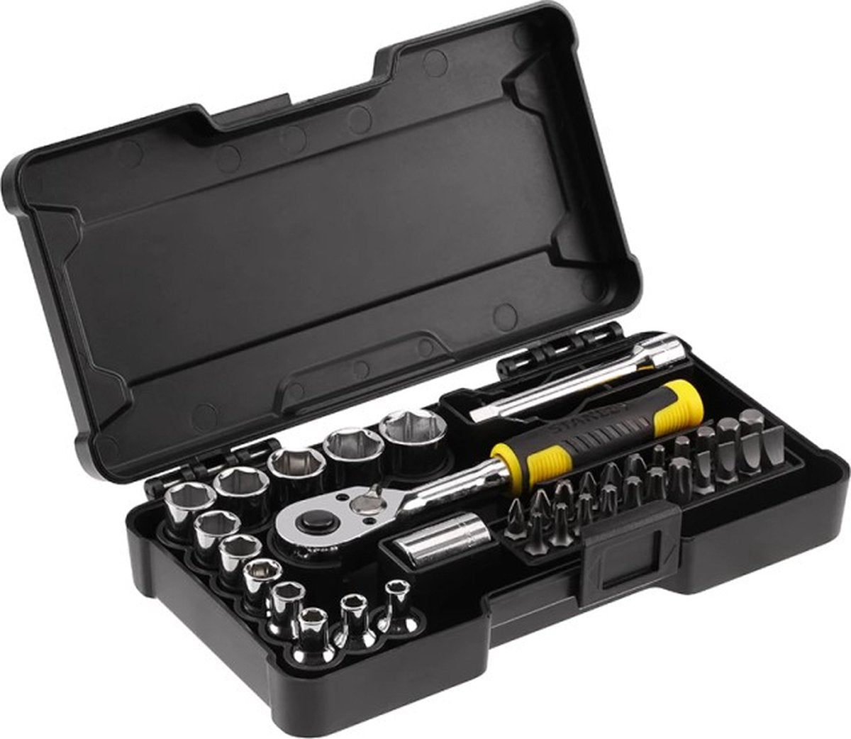 STANLEY 1 4dr 37pc compact socket set - stmt82672-0