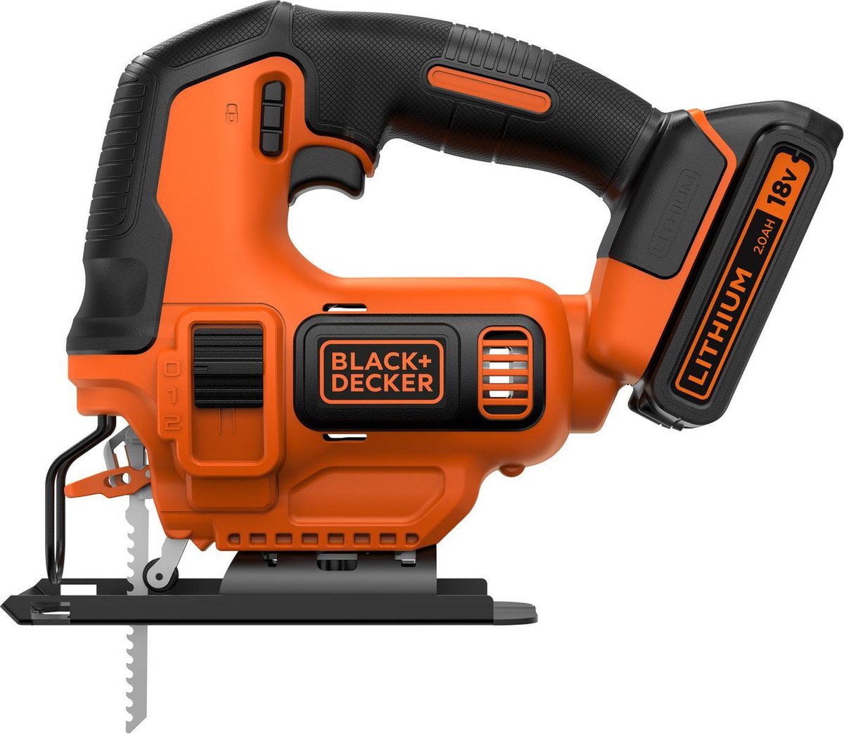 BLACK+DECKER B+d decoupeerzaag incl. accu lader