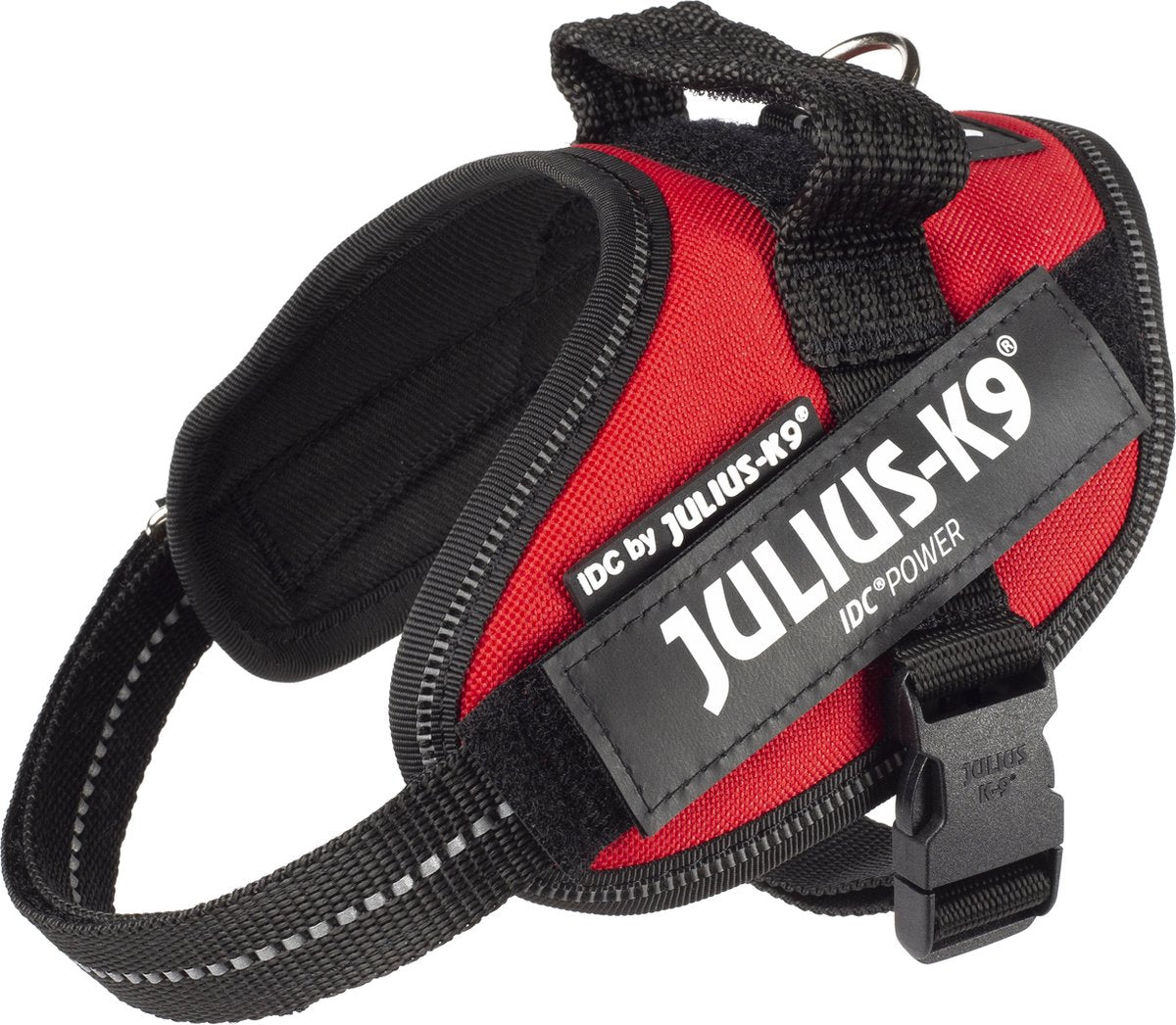 Julius K9 Julius-k9 idc powertuig - hondentuig - xs - mini-mini - rood