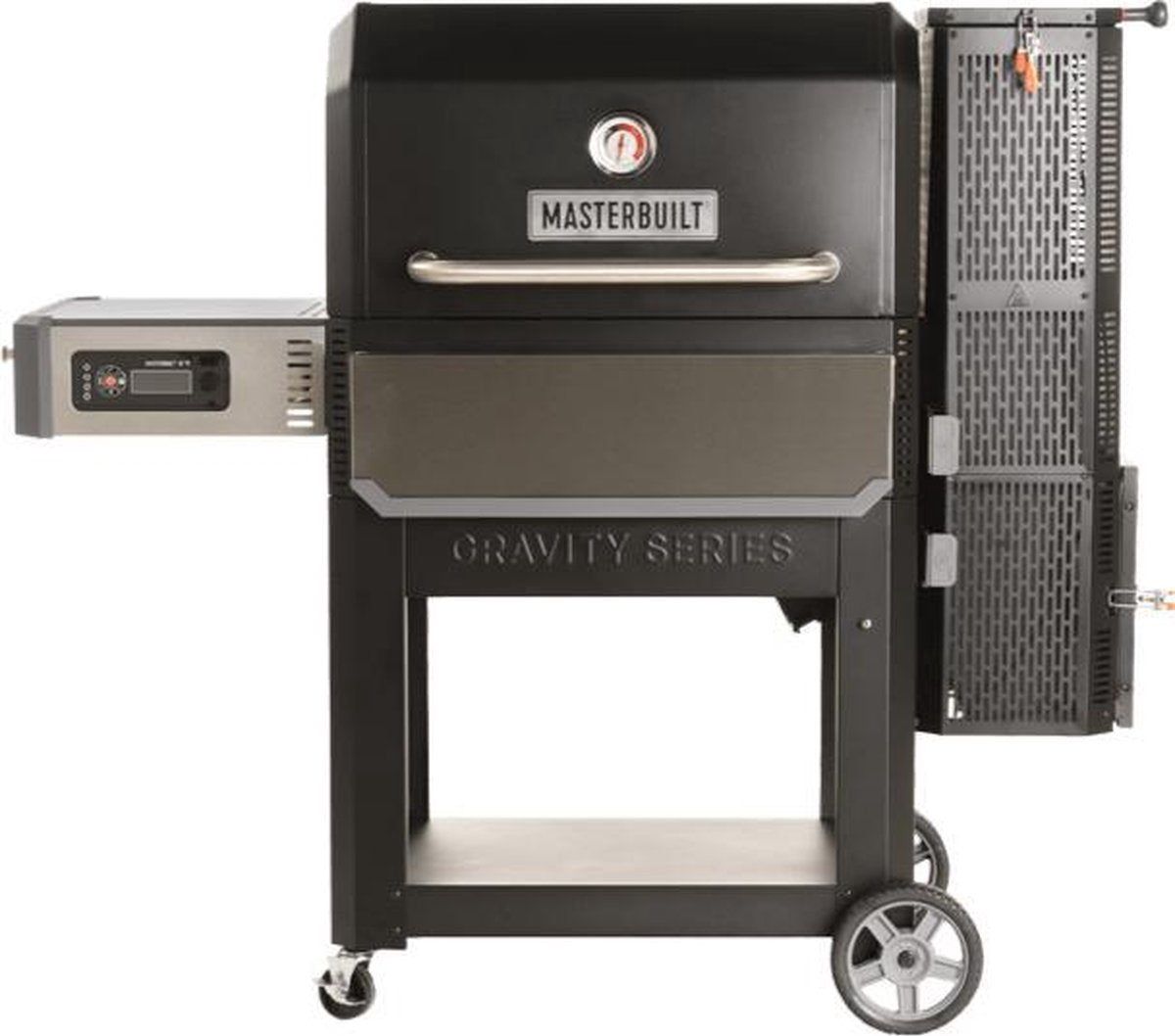 KamadoJoe Masterbuilt gravity series 1050 houtskool bbq en smoker – digitale bbq met automatische temperatuurregeling – extra groot grilloppervlak – voor 8-10 personen