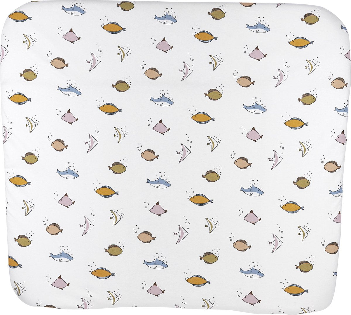 Meyco baby sea aankleedkussenhoes - multicolour - 85x75cm