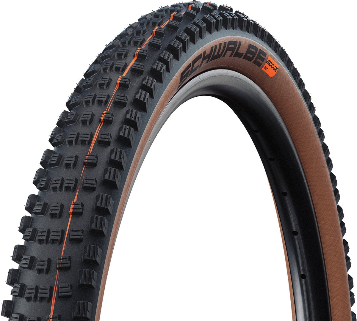 Schwalbe Wicked will - tle - addix soft - super race - 29x2.40 - transparent sidewall