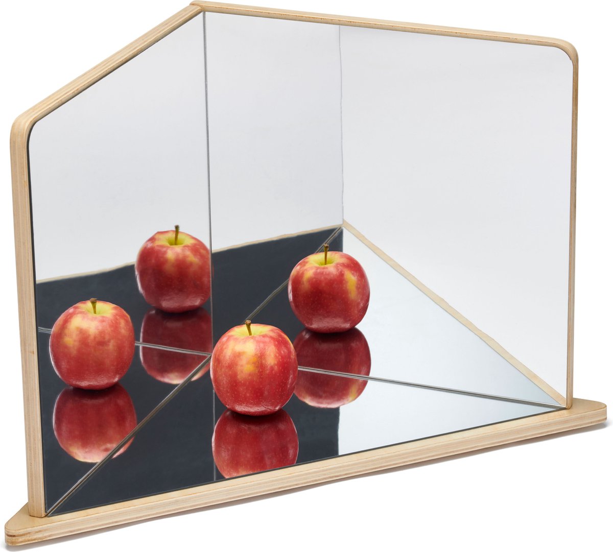 TickIT ® houten 4-weg spiegel